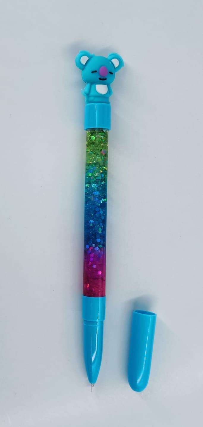 Birthday Return Gifts Glitter Water Pens pen sets For School College Office Gifting Or Collectible for kids children boys girls bags ideas in bulk cradle cermony baby naming function SET OF 50 3