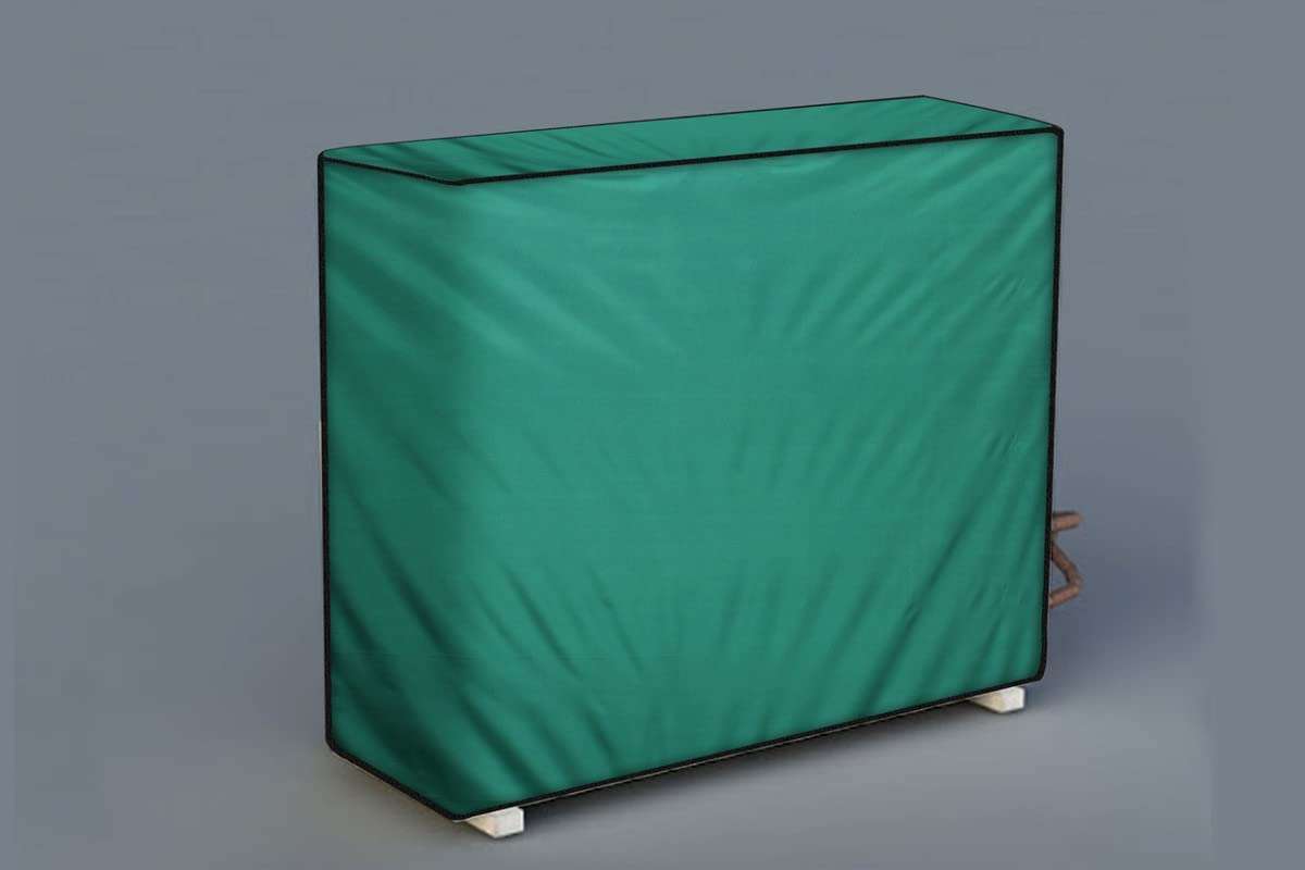 Stylista split ac cover set of indoor and outdoor unit Compatible for 2 Ton SAMSUNG AR24BY4YAWK Green 3