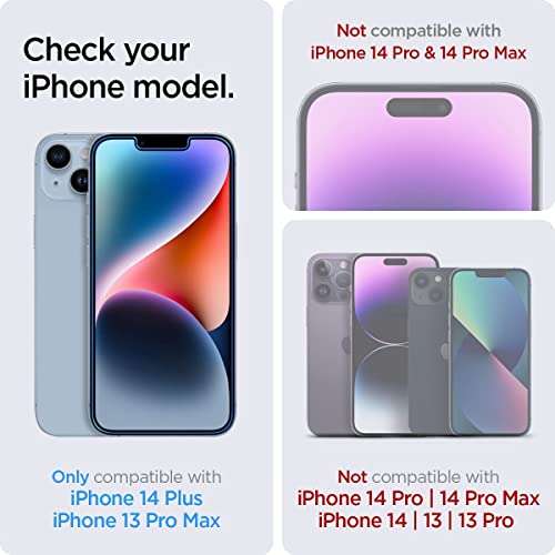 OpenTech Military-Grade Tempered Glass Screen Protector Compatible For Iphone 13 Pro Max / 14 Plus With Edge To Edge Coverage And Easy Installation Kit (6.7 Inches) for Smartphone 2