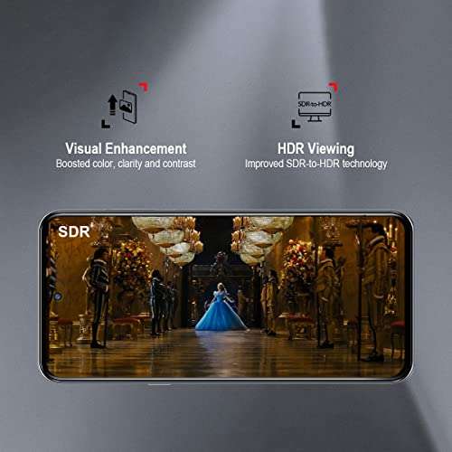 TCL 20S Unlocked Cell Phone with 6.67” Dotch FHD+ Display, Android 11 Smartphone 64MP Quad Rear Camera System, 4GB+128GB, 5000mAh Big Battery with Fast Charging, Milky Way Black 4