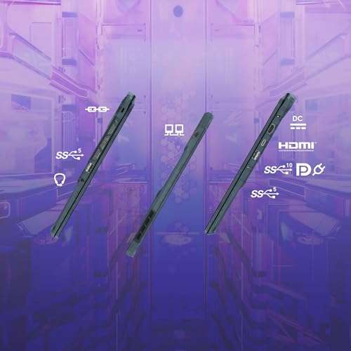 MSI Cyborg 14, Intel 13th Gen. i5-13420H, 36CM FHD+ 144Hz Gaming Laptop(16GB/512GB NVMe SSD/Windows 11 Home/MSO 2021/Nvidia GeForce RTX2050, 4GB GDDR6/Translucent Black/1.6Kg), A13UCX-205IN 5