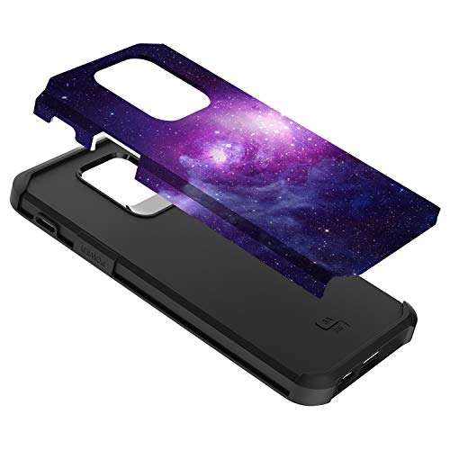 Torryka Samsung Galaxy A6 Case, Hybird Drop Protection Sleek Slim Dual Layer Shockproof Colorful Graphic Armor Case for Samsung Galaxy A6 2018/SM-A600 (Galaxy Stardust) 2