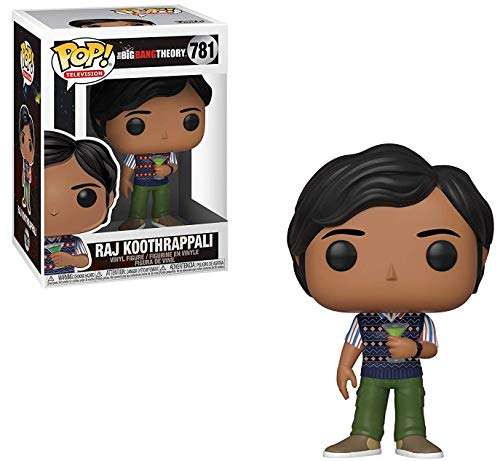Funko TV: Big Bang Theory - Raj Koothrappali Pop! Vinyl Figure (Includes Compatible Pop Box Protector Case) 2