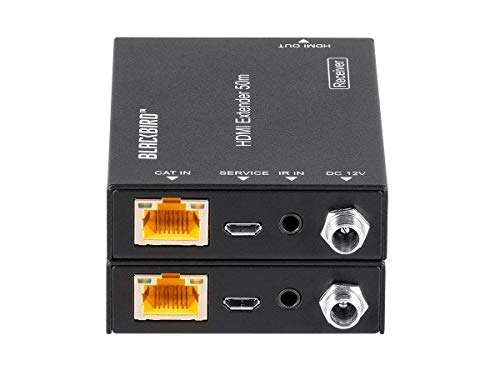 Monoprice Blackbird 4K HDMI Extender, 50m - 4K HDMI Extension to 164 Feet, HDMI 2.0, HDCP 2.2, 18Gbps 3