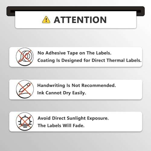 BETCKEY - Compatible DYMO 30330 (3/4" x 2") Multipurpose Labels - Compatible with DYMO Labelwriter 450, 4XL, NOT FIT 550 & 5XL [2 Rolls/1000 Labels] 5