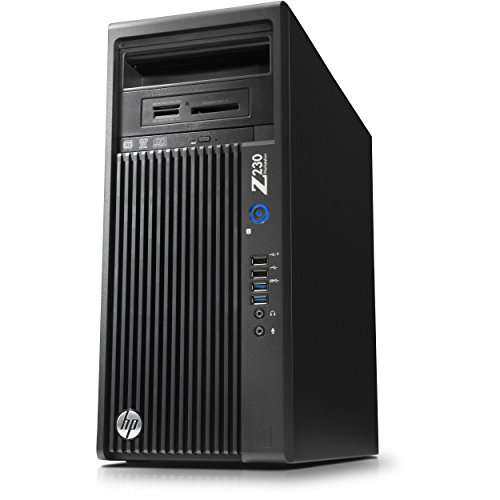 HP Workstation Z230 Tower Desktop, Intel Quad Core i5-4570 up to 3.6GHz, 8G DDR3, 1T, WiFi, BT 4.0, DVD, Windows 10 64 Bit-Multi-Language Supports English/Spanish/French(Renewed) 1