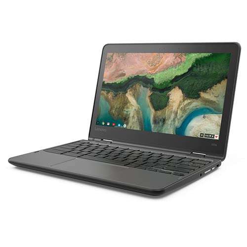 Lenovo Chromebook 300e (2nd Gen) 11.6-inch HD Touchscreen 32GB eMMC 1.1GHz Celeron N4020 (4GB RAM, SD Card Reader, Black) 81MB001DUS 5
