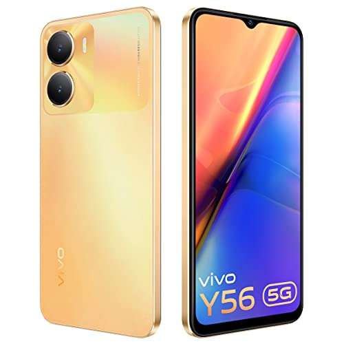 Vivo Y56 5G (Orange Shimmer, 4GB RAM, 128GB Storage) with No Cost EMI/Additional Exchange Offers 3