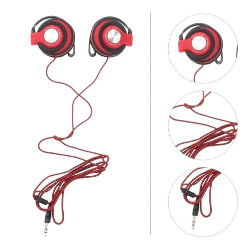 UKCOCO Headset in Ear Headphones Over-Ear Headphones ANC Headphones Over Ear Bass Driven Earbuds Ear Hooks Earphones Clip Headphones Earplugs Earhook Stereo Headphones Earbuds 3