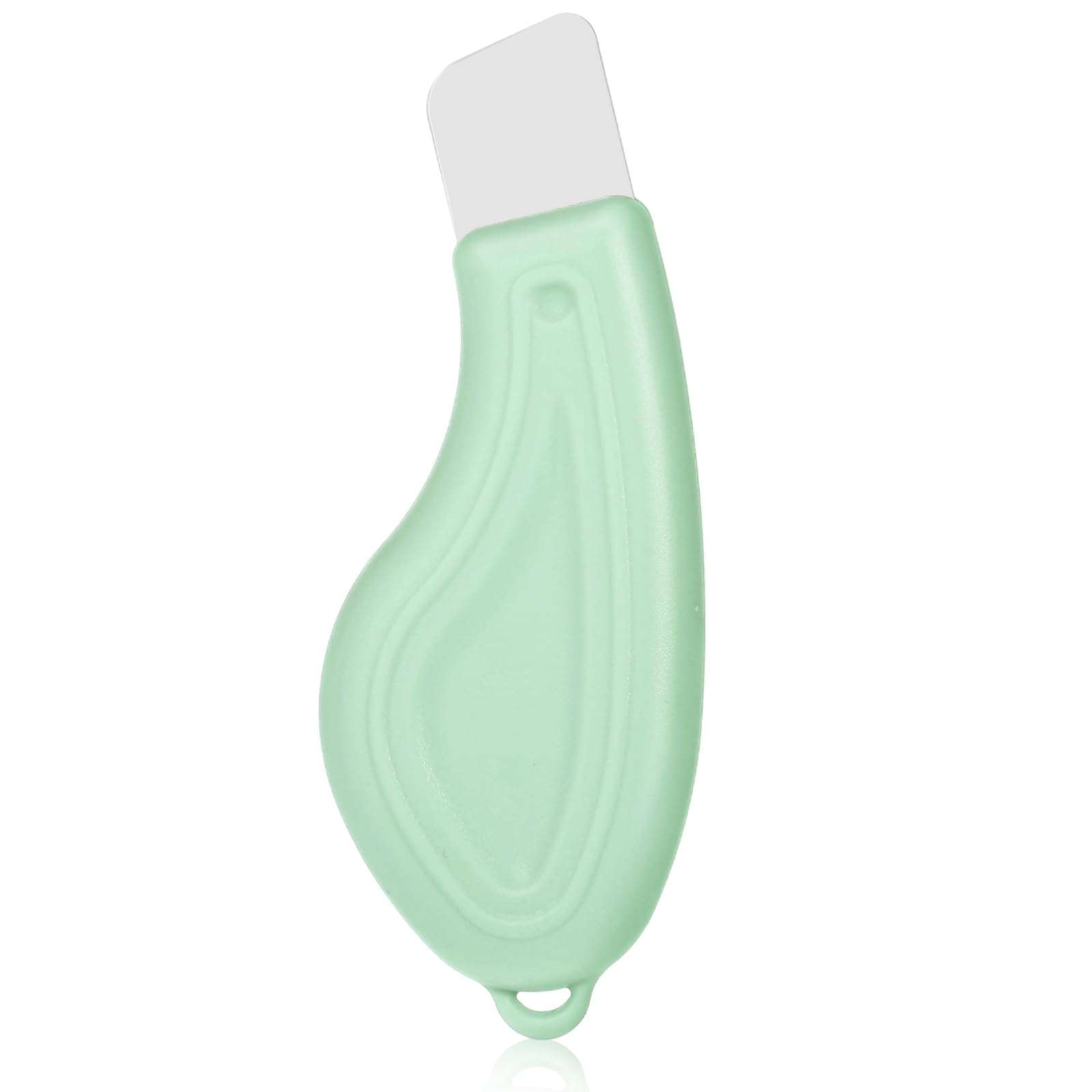 Wanmu Blackhead Remover Tool, Silicone Face Scraper for Deep Cleansing, Professional Blackhead Remover, Skin Scrubber Face Spatula, Skin Care Tool for Men Women (Green)