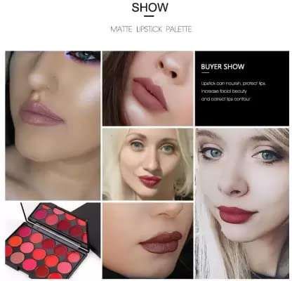 Smudge Proof & Kiss Proof Long Lasting Multi shades Lip Cream Palette 6