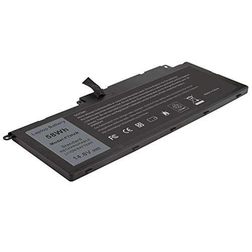 58Wh F7HVR Laptop Battery for Dell Inspiron 14 7437 Inspiron 17 7737 Inspiron 15 17 7537 7737 Series Y1FGD G4YJM 0G4YJM 62VNH 062VNH JR9TD T2T3J 89JW7 17HR-1728T 451-BBEO 2