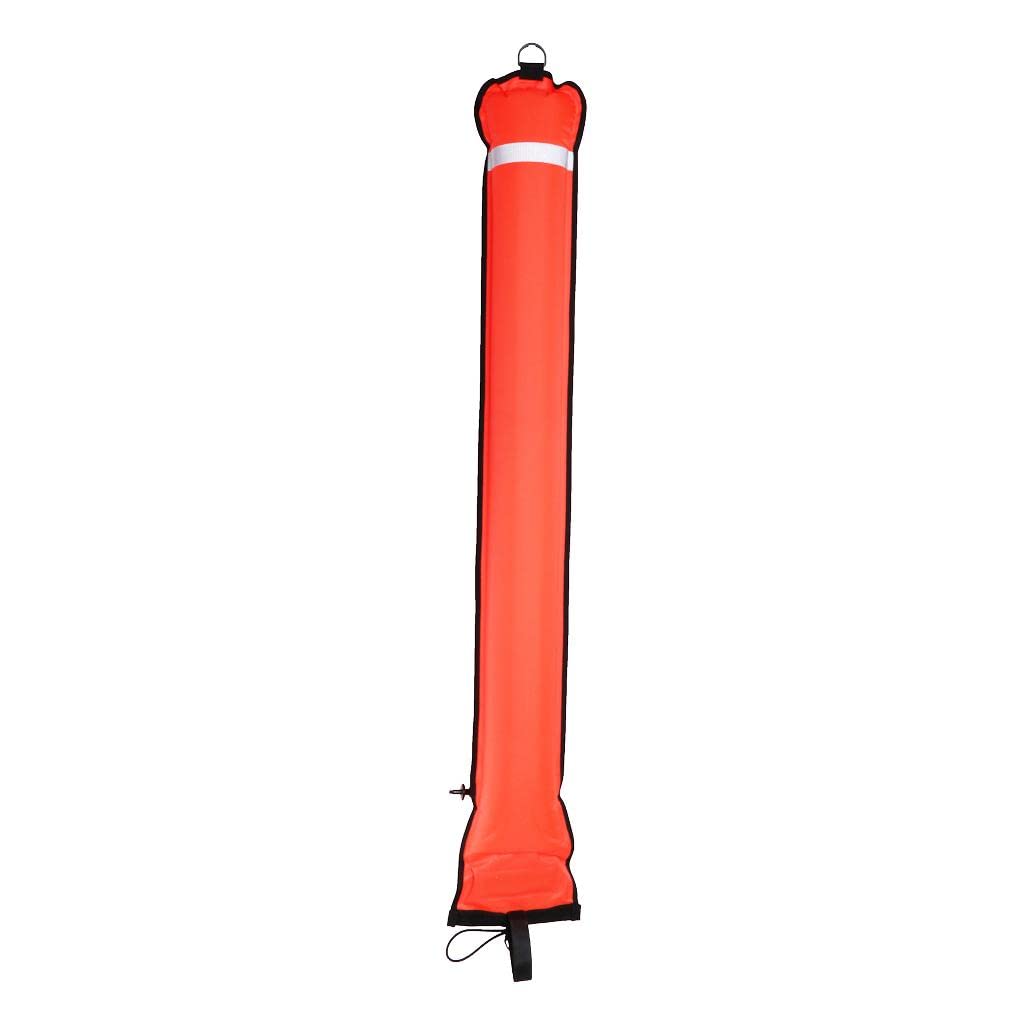 Loom Tree Scuba Diving Surface Marker Buoy SMB Safety Gear Sausage Signal Orange 6