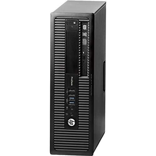 HP ProDesk 600 G1 Small Form Factor Desktop PC Intel Core i3-4130 3.4GHz 8GB 500GB DVD Windows 10 Pro (Renewed) 1