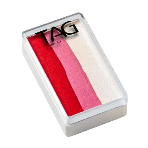 TAG Face and Body Paint - 1 Stroke Split Cake 30g - Rose 3