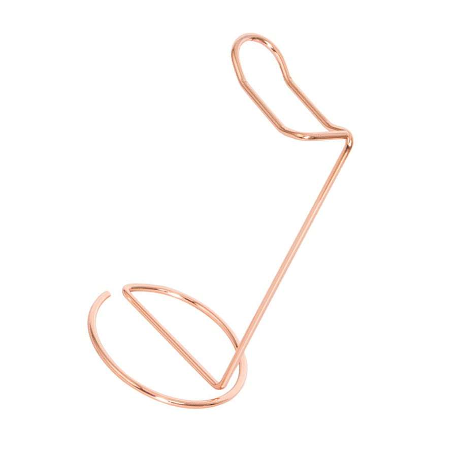 ARFUKA Headphone Stand Headset Holder Headset Stand Stainless Steel Earphone Hanger Gaming Headphone Holder for Headphone Earphone Desk Home Office Headset Rosegold 5