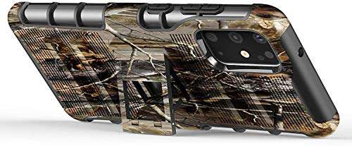 E-Began Case for Samsung Galaxy S20 Ultra /S20 Ultra 5G, Belt Clip Holster Kickstand Protective Hybrid Cover Heavy Duty Armor Defender Shockproof Rugged Phone Case (2020 Release 6.9 inch) -Camo 3