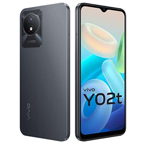 Vivo Y02t (Cosmic Grey, 4GB RAM, 64GB Storage) with No Cost EMI/Additional Exchange Offers 3