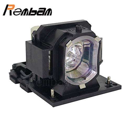 Rembam DT01151 Projector Replacement Compatible Lamp with Housing for Hitachi CP-RX79 ED-X26 CP-RX82 CP-RX93 2