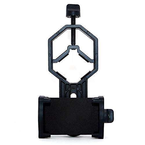 NUZAMAS Adjustable 360 Degree Smartphone Adapter, Compatible with Binoculars, Monoculars, Spotting Scopes, and Microscopes 1