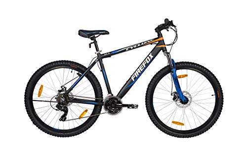 Firefox Bikes Cyclone 27.5T -21 Speed MTB Mountain cycle For Unisex-Adult( Black) I D brake , Frame Size: 19.50 Inches 1