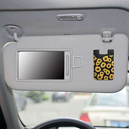 BCCYZ Sunflower Phone Card Holder, Stick On ID Credit Card Wallet Phone Case Pouch Sleeve Pocket for iPhone, Android and All Smartphones 3