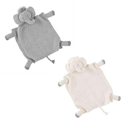 Mud Pie Ivory Knit, Elephant Lovey 2