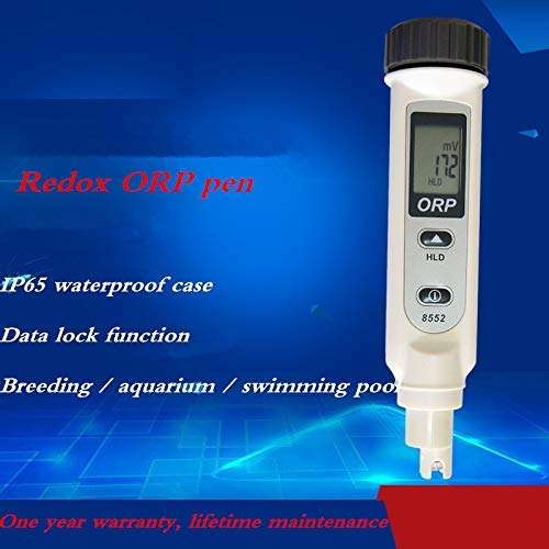 Pocket ORP Meter,999mV Redox Monitor Ionizer Dissolved Oxygen Lab Tester Radicals Hydrogen Analyzer Electrolysis Stick 5