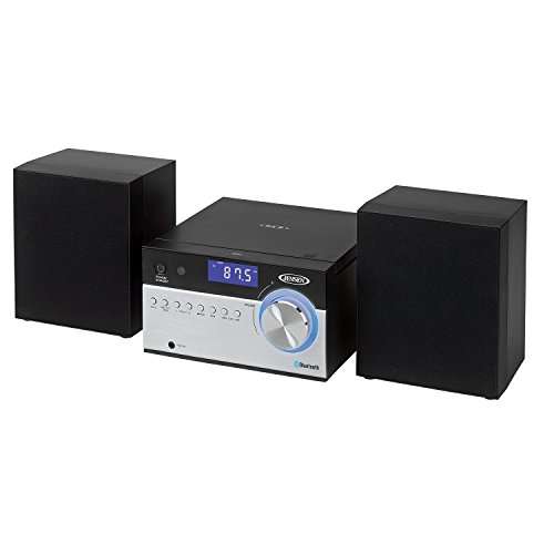 Jensen JBS-200 Bluetooth CD Music System with Digital AM/FM Stereo Receiver and Remote Control 2",Black 3