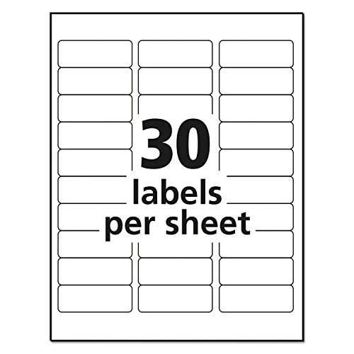 Avery 18660 Clear Mailing Labels 300 Count 4