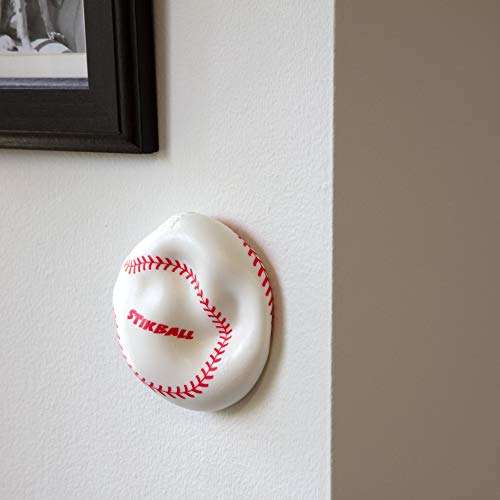 Hog Wild Stikball Toss and Catch - Sticky Baseball and 2 Catcher Mitt Targets - 2 Player - Ages 4+ 6