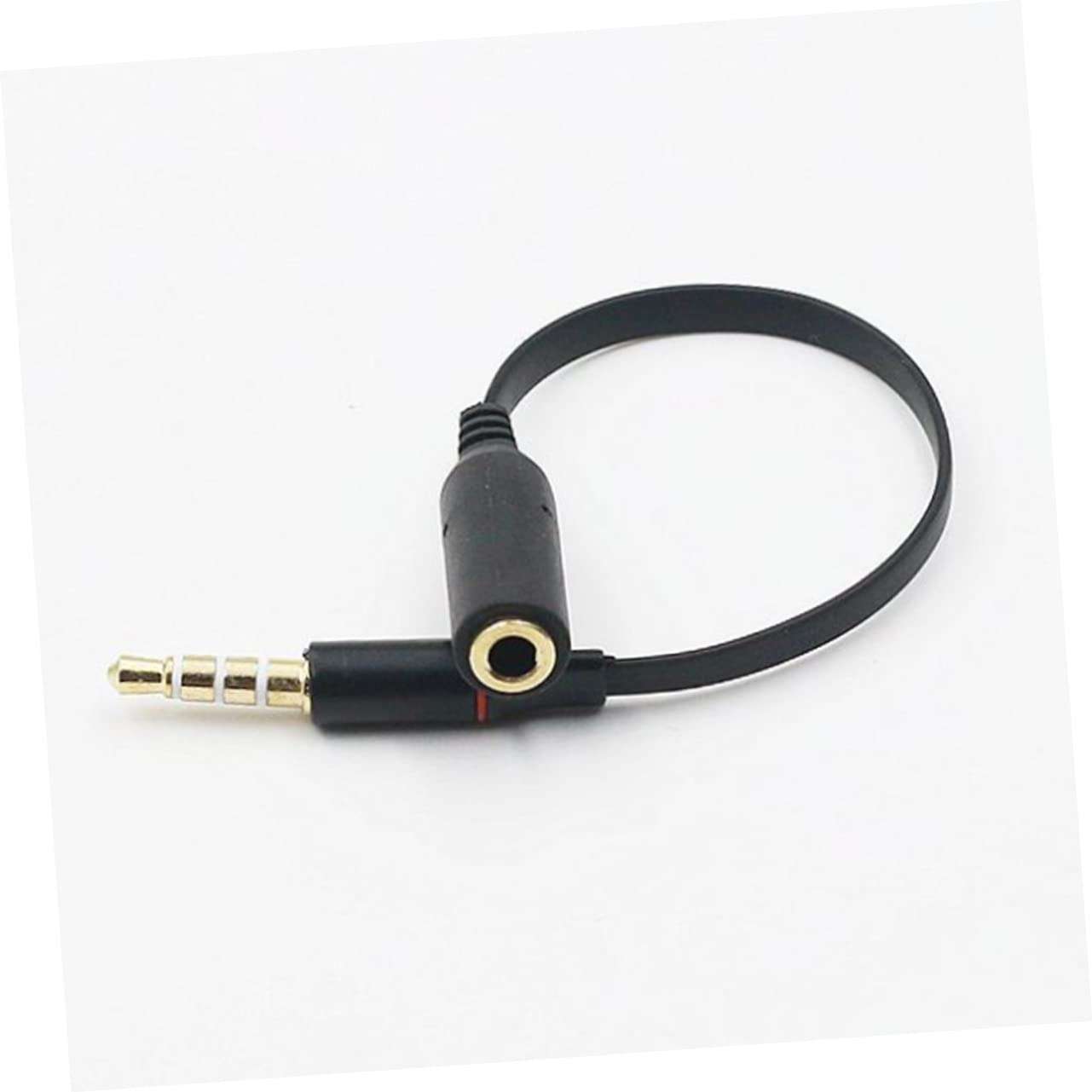 Vaguelly Durable Extension Cable for Headphones Stereo Male to Female Adapter Compatible with Android iOS Devices Low Transmission Loss for Sound Black 6