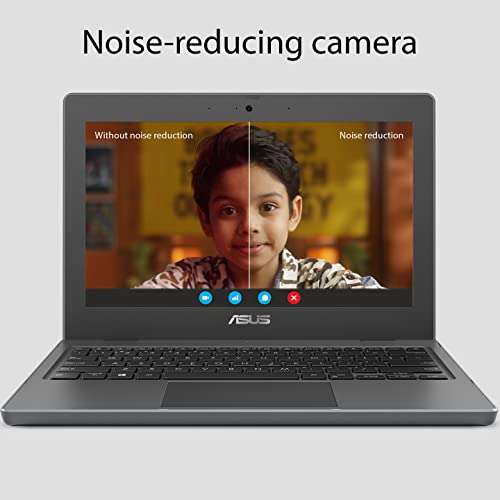 ASUS BR1100 NoteBook 12 (2022), 11.6-inch HD, Intel Celeron N4500, (4GB RAM/128GB M.2 NVMe™ PCIe®/Integrated Graphics/Windows 11 Home/Star Grey/1.26 Kg), BR1100CKA-GJ0722W 5