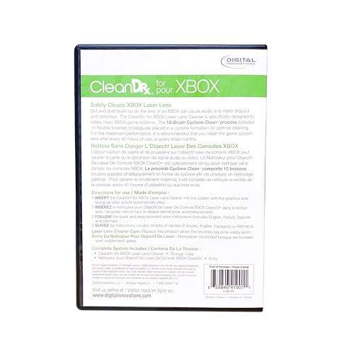 Digital Innovations 4190100 Clean Dr. Laser Lens Cleaner for Xbox 360 3