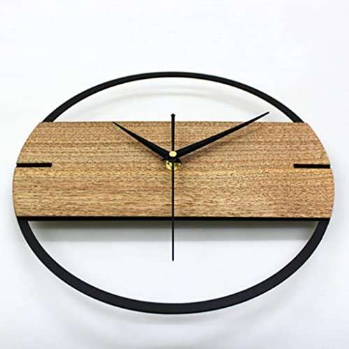 CALANDIS Quartz Wall Clock Watch Simple Pendulum Nursery Bedroom Hall Kitchen Decor 1