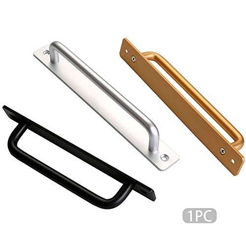 CALIDAKA Sliding Door Handle Aluminium Gate Handle Door Pull Handle Alloy for Sliding Barn Door Pull Handle Modern Simple Cabinet Replace Old or Damaged Door Handles Quickly and Easily 4