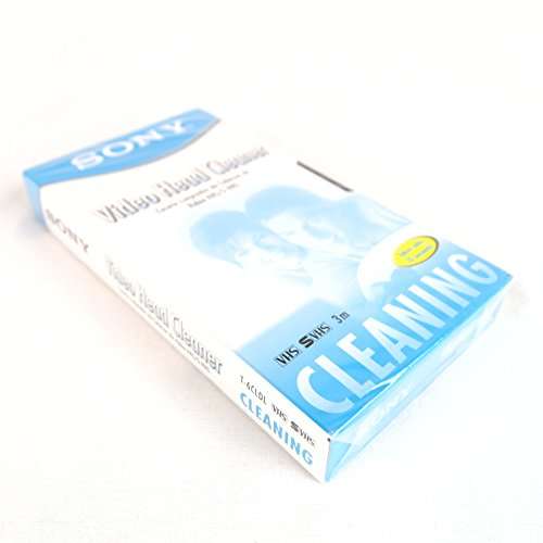 SONY VHS / S-VHS Video Head Cleaner 3