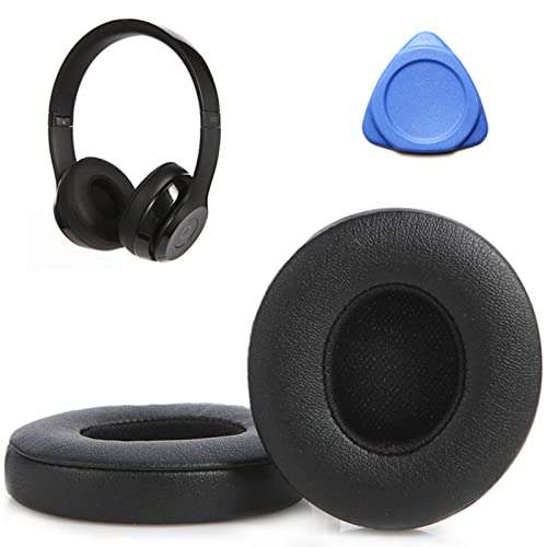 KAHHA Ear Pads,Replacement earpads Compatible with Beats Solo 2&3 Wireless Headphone Cushions with Noise Isolation Memory Foam/ECO Protein Leather(Camo Grey II) 1