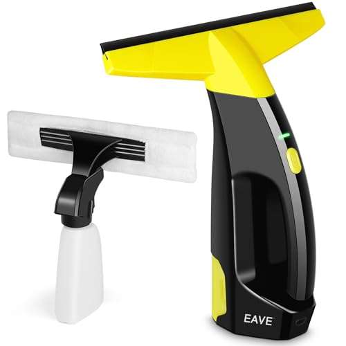 Window Vacuum, Rechargeable Window Vac, Power Window Vacuum Cleaner Set, Window Squeegee Vacuum, Electric Vacuum Cleaning Tool for Windows, Tiles, Mirrors, 200ml Water Tank 1