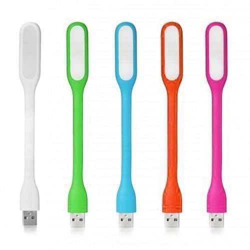 Mini USB LED Cable for for Power Bank | PC | Laptop Notebook | Computer (Multicoloured) (2, White) 1