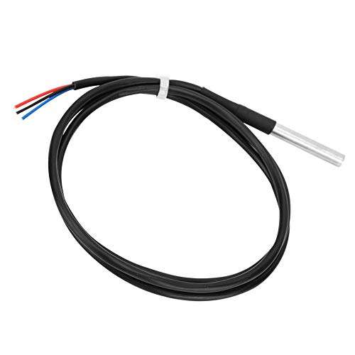 Waterproof Thermal Probe, Durable Temperature Sensor, 9 To 12 Bits for Temperature Measurement 1