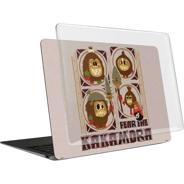Skinit Laptop Case Plus Skin Compatible with MacBook Air 13in (2020) - Officially Licensed Disney Princess Moana Fear The Kakamora Design