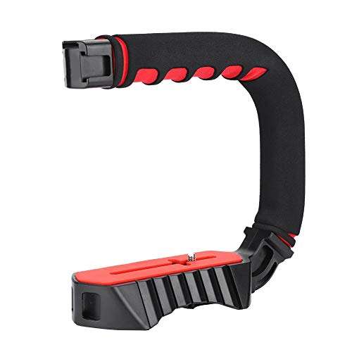U-Grip Handheld Phone Holder, Video Action Stabilizing DV Bracket Camera Holder Tripod Stand Phone Hand Grip 1