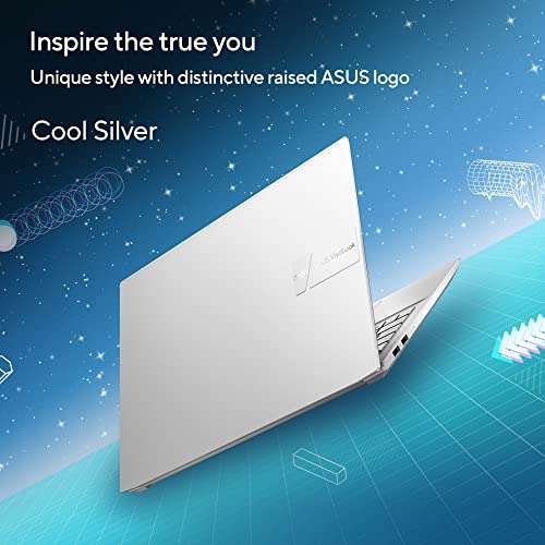 ASUS Vivobook Pro 15 OLED, AMD Ryzen 7 5800H, 15.6" (39.6 cm) OLED, Creator/Gaming Laptop, Thin & Light Laptop (16GB/1TB SSD/4GB RTX 3050/Win11/Fingerprint/Silver/1.65 kg),M3500QC-L1712WS 5
