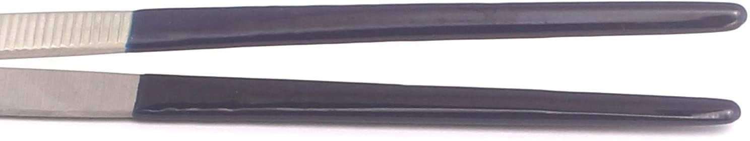 Luxuro Steam Tweezers 12 Inches Long with PVC Coated Tips - Steam Cleaning Aids 4