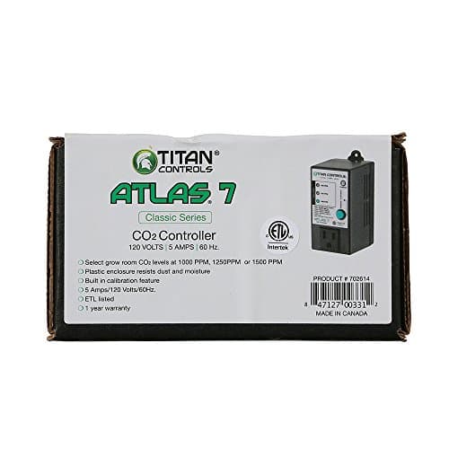 Titan Controls Atlas 7 - CO₂ Controller for Grow Rooms 3