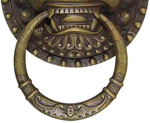 Classical Door Handle Knocker Chinese Door Bronze Door Handle Antique Handle Wooden Door Handle Door Pull Ring Hardware Door Lock Closet Door Handle 5