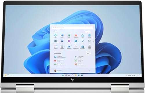 HP 2023 Envy-14-ES1023DX Laptop 14" FHD 1920 x 1080 LED-Backlit Intel 10-Core 7 150U 16GB DDR4 512GB SSD Wi-Fi 6E Windows 10 Home Bluetooth 5.3 Backlit Keyboard 5MP IR Camera Touchscreen FP 6