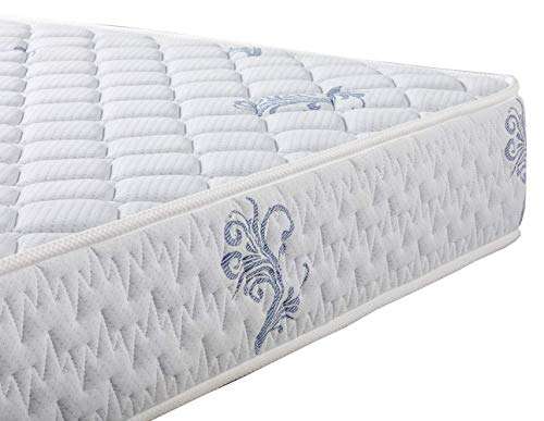 Repose-eyelidz Mattress 78" X 72" X 6" Pocketed Spring King, Sky White 4
