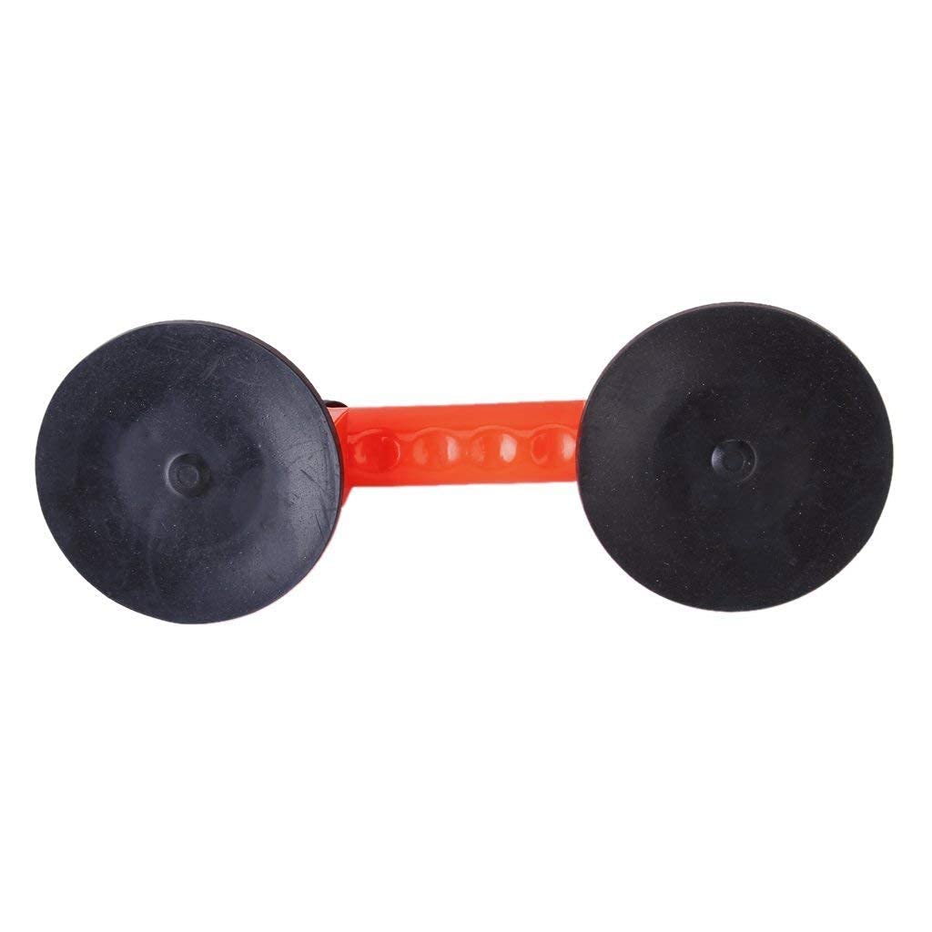 KPS Double Suction Cup Sucker Pad Dent Puller Remover Glass Carrying Handle Lifter || Aluminium Suction Lifter (Multicolor, 1- Pair) 3